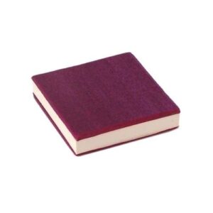 MiniSquare Accordion-Fold Chinese Calligraphy Book - Burgundy/Purple