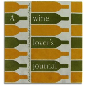 Retro Wine Lovers Journal Organizer-3 Ring bound for journaling my opinions and reviews with wine label space