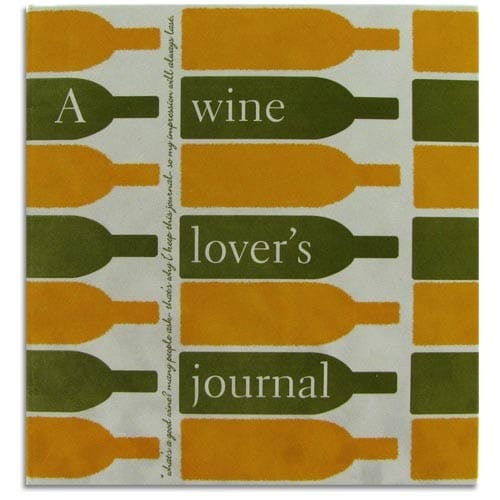 Retro Wine Lovers Journal Organizer-3 Ring bound for journaling my opinions and reviews with wine label space