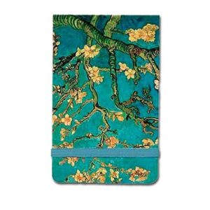 Set of 3 Little Flip Notebooks-Almond Blossoms 4.4x2.75