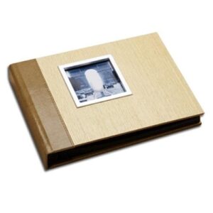 Simple Snapshot Wood Album-9.5x7 holds 80 4x6 photos
