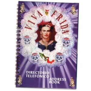 Frida Kahlo Art Telephone Address Book-features Mexican art on Frida