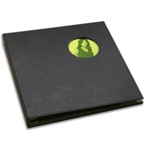 Acid Green Porthole Snapshot Album