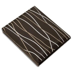 Chocolate Twigs Photo Album - holds 104 4x6 inch photos, embroidered and padded satin cover