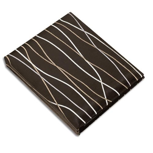 Chocolate Twigs Photo Album - holds 104 4x6 inch photos, embroidered and padded satin cover
