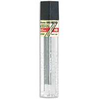 0.5mm/HB (US#2) Premium Super Hi-Polymer Leads by Pentel View: Durable leads designed to produce smooth, uniform lines that won't easily smear.