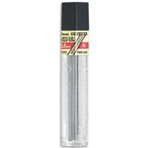 US#3 0.5mm/H Premium Super Hi-Polymer Leads by Pentel-Fine 12pcs 0.5 x 60mm in tube