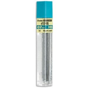 US#2 0.7mm/HB Premium Super Hi-Polymer Leads by Pentel-Medium Hardness 12pcs 0.7 x 60mm in tube