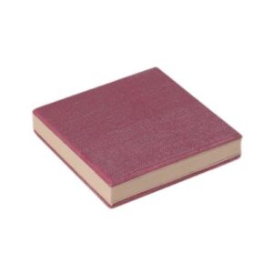 MiniSquare Accordion-Fold Chinese Calligraphy Book - Pink and Lavender