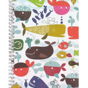 Kids will have a whale of a time doodling in these sketchbooks!