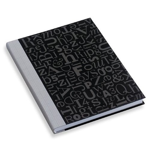 Strong Silent Type Graph Paper Journal 5.75x7.5" 160 pages, all graph paper