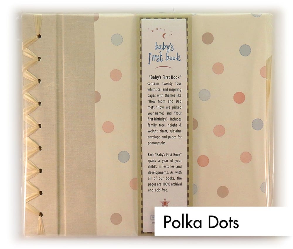 Baby's First Book Handmade Photo and Keepsake Album