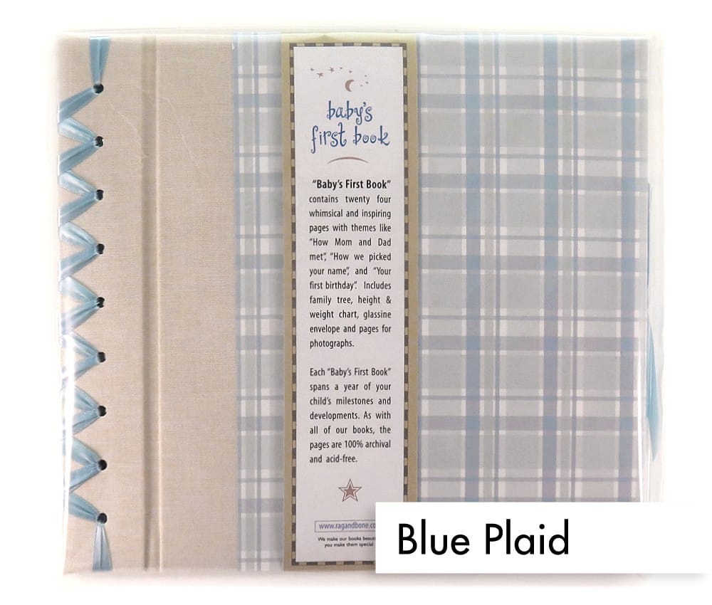Baby's First Book Handmade Photo and Keepsake Album
