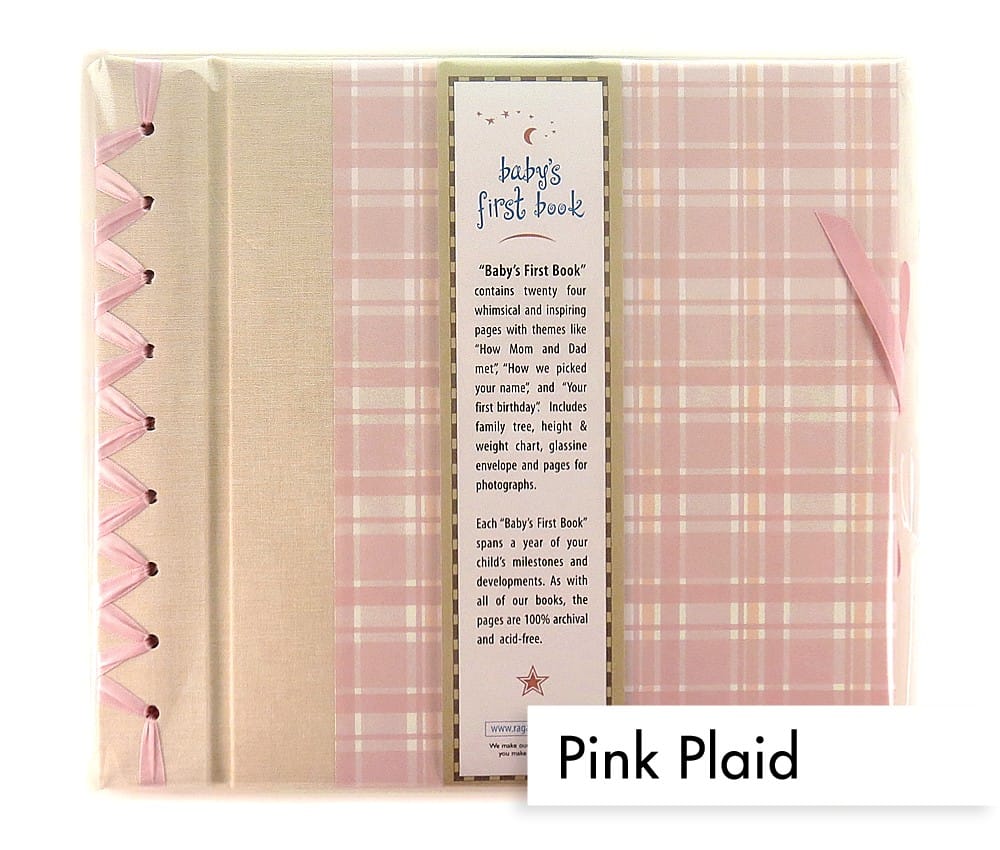 Baby's First Book Handmade Photo and Keepsake Album