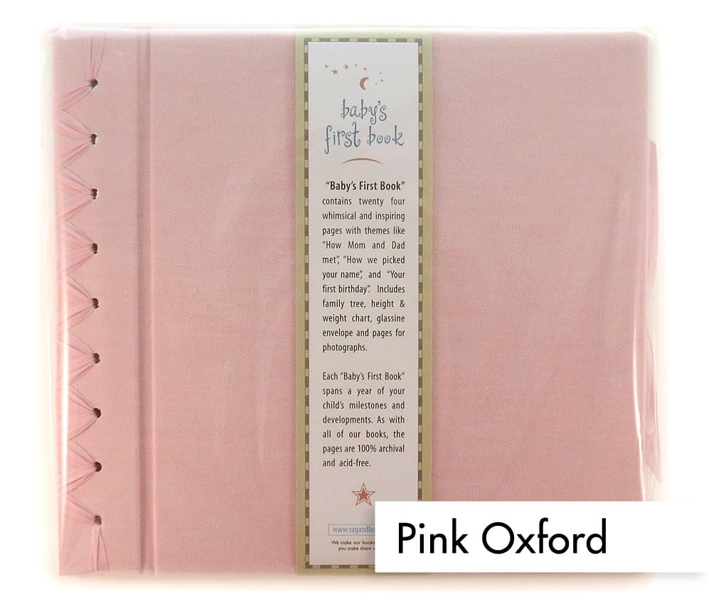 Baby's First Book Handmade Photo and Keepsake Album