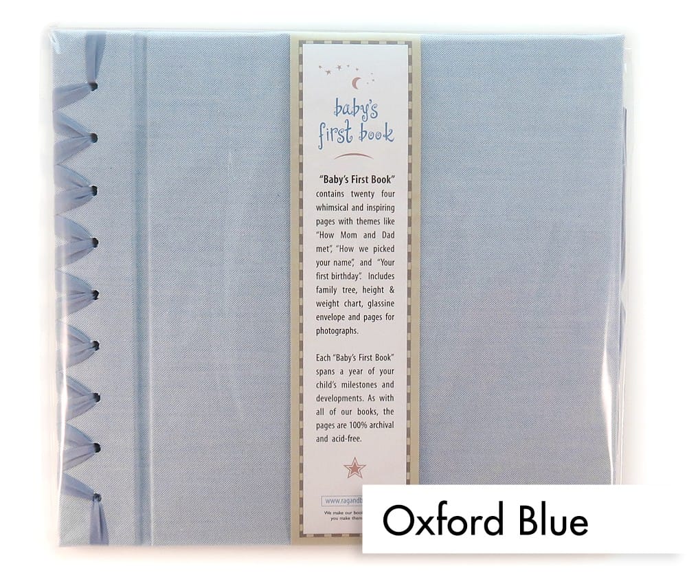Baby's First Book Handmade Photo and Keepsake Album