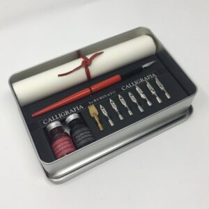 The perfect gift for someone into hand-lettering, this set comes with no less than nine pen nibs!