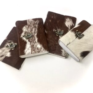 Unique hand-made calfskin journals