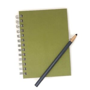 For the understated environmentalist, an understated notebook!