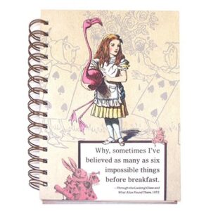 Alice in Wonderland Hardcover Journal